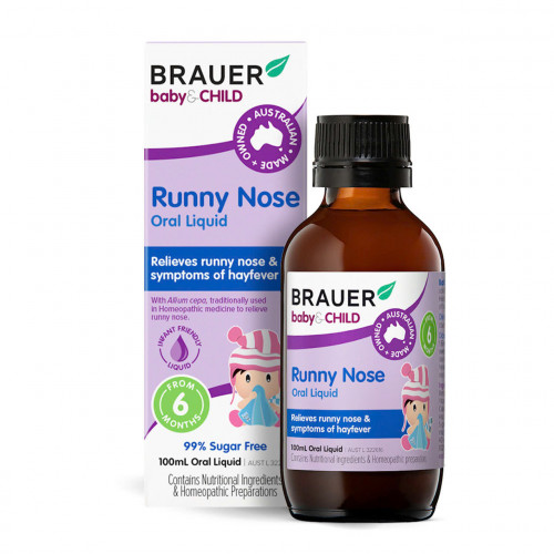 Siro hỗ trợ sổ mũi Brauer Baby & Child Runny Nose 100ml